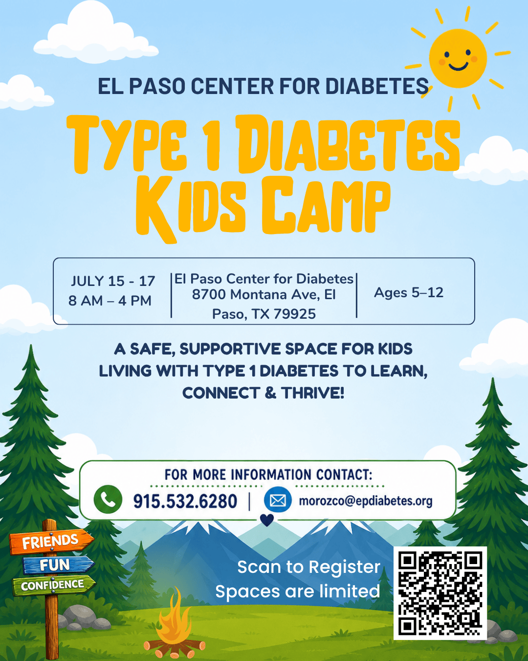 Kids Camp flyer