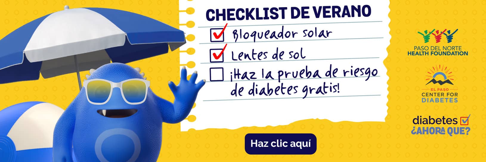 ¡Descubre gratis tu riesgo de diabetes este verano!